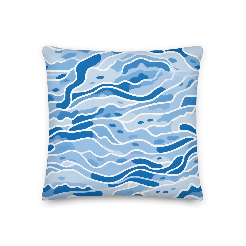 Fluid Harmony | Pillow | 18″×18″