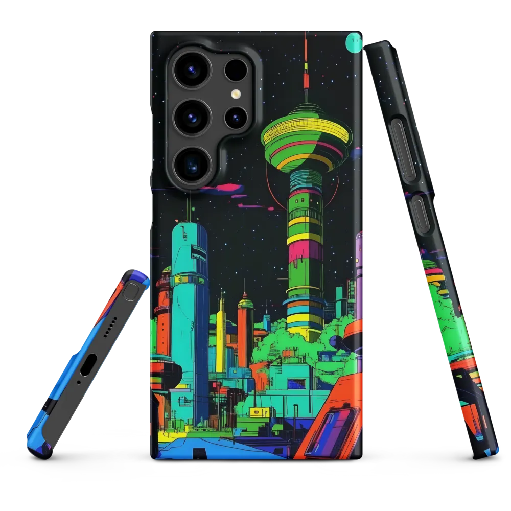 Neon Dreams: A Futuristic Cityscape