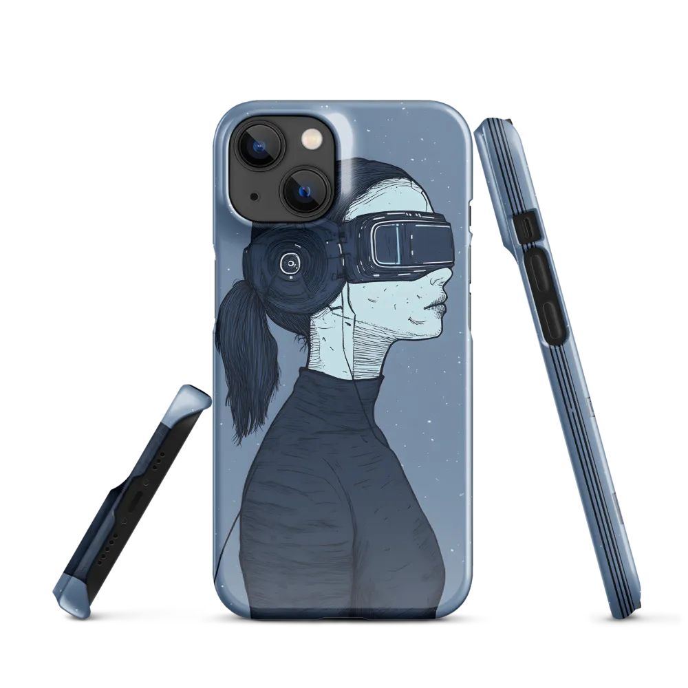 Profile in Virtual Blue