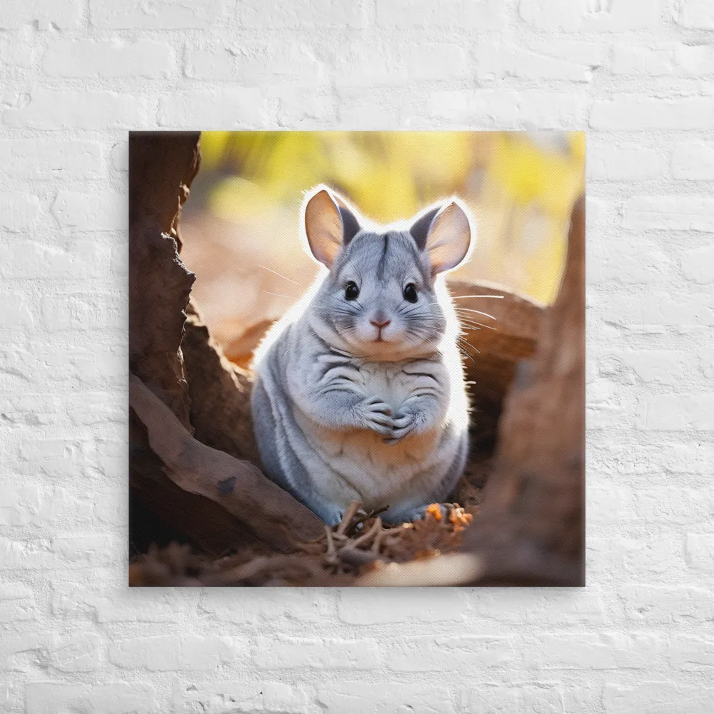 Gentle Whispers of Nature: The Chinchilla
