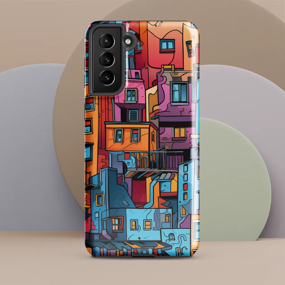Urban Kaleidoscope | Phone Case |  S21 Plus | Tough Case | Glossy