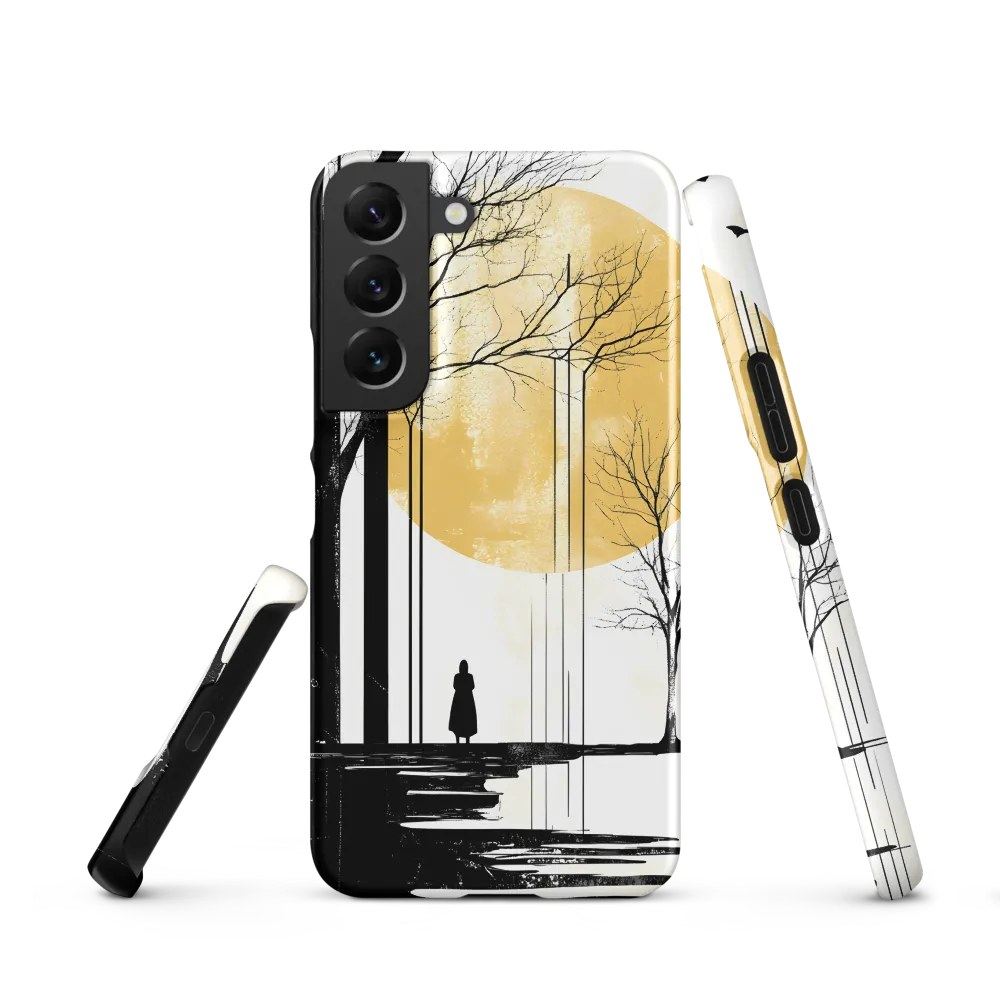 Solitude Under the Yellow Sun | Phone Case |  S22 | Snap Case | Matte