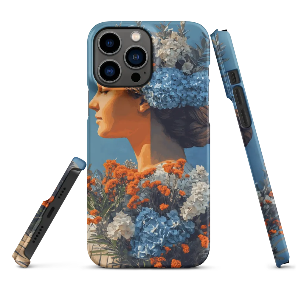 Floral Reverie: A Portrait of Serenity