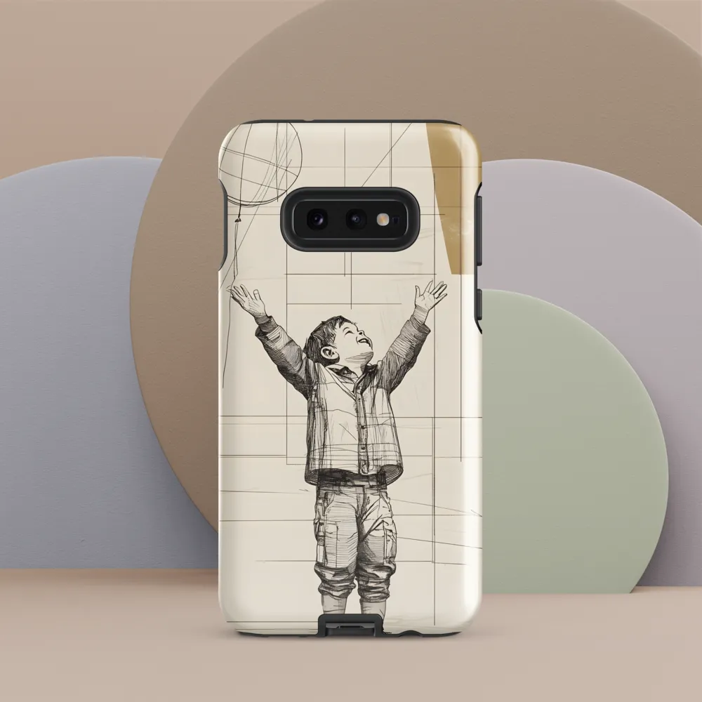A Child's Dream | Phone Case |  S10e | Tough Case | Glossy