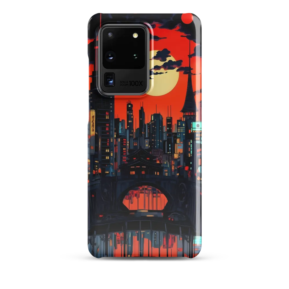 Nightfall in a Neon City