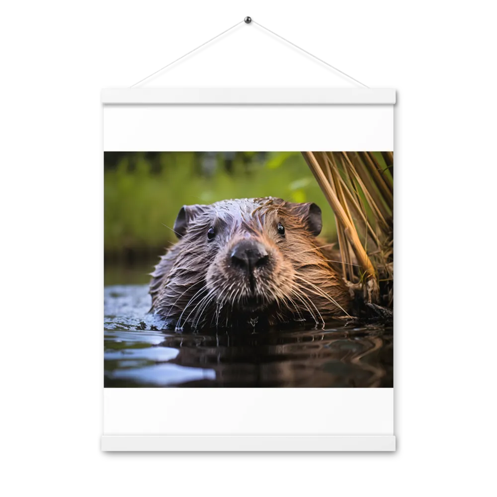 Emergence of the Beaver | Poster With White Wood Hanger | 16″×20″