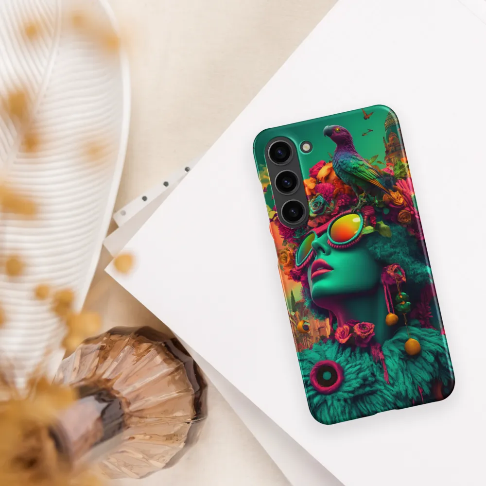 Whimsical Flora | Phone Case |  S23 Plus | Snap Case | Matte