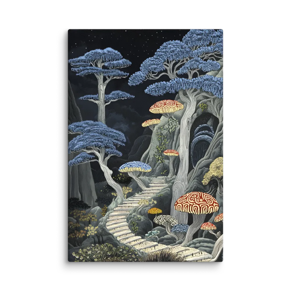 Mushroom Dreamscape | Canvas | 32″×48″