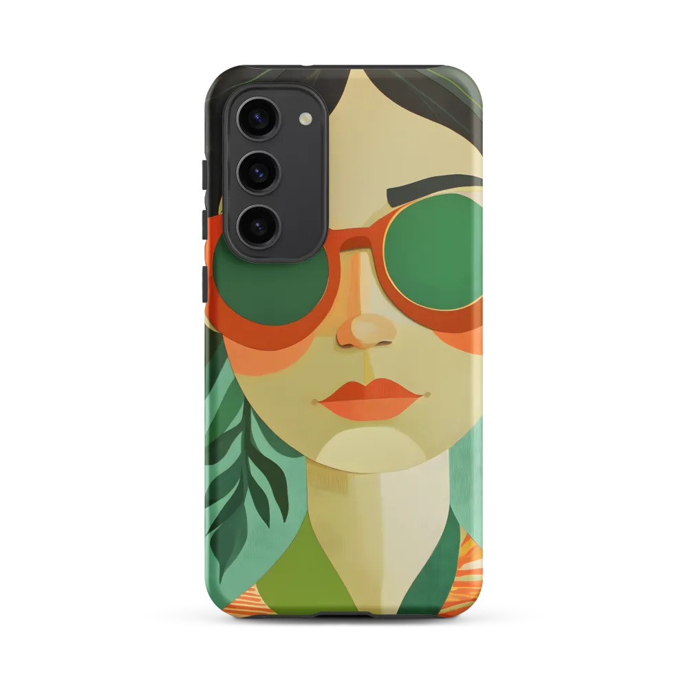 Bold Serenity: A Modern Portrait