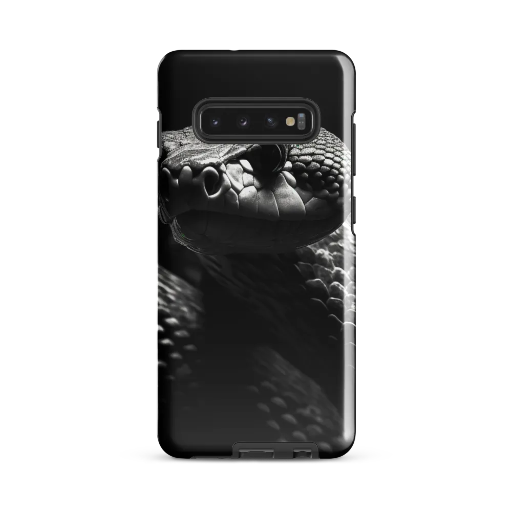 The Serpent's Gaze | Phone Case |  S10 Plus | Tough Case | Glossy