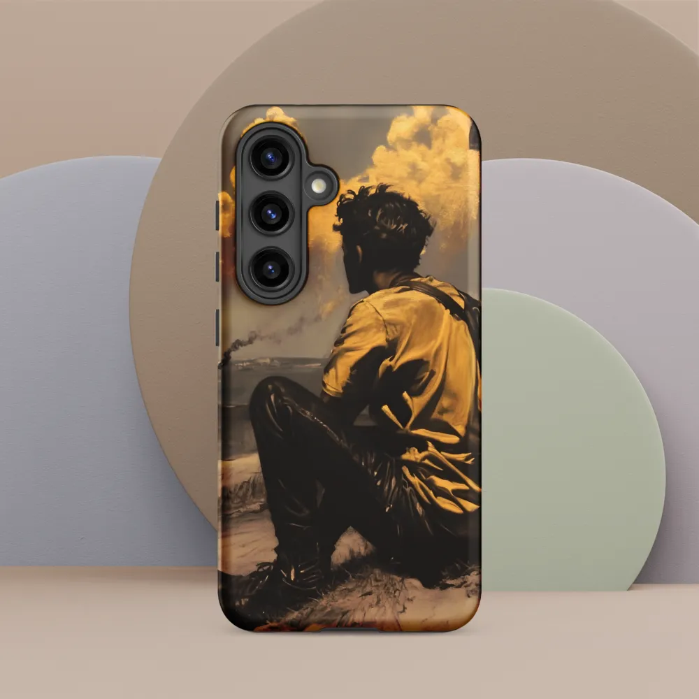 Reflections by the Shore | Phone Case |  S24 | Tough Case | Matte