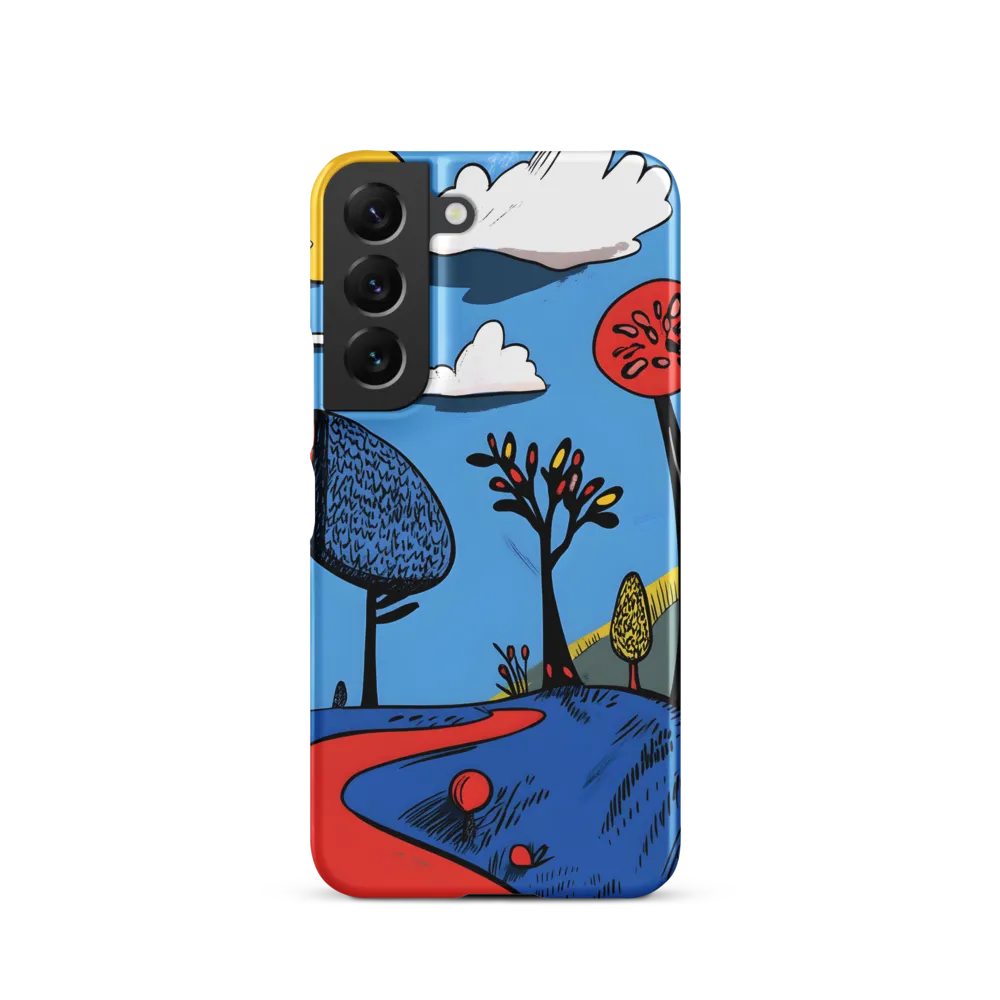 A Playful Journey Through Whimsical Woods | Phone Case |  S22 | Snap Case | Matte