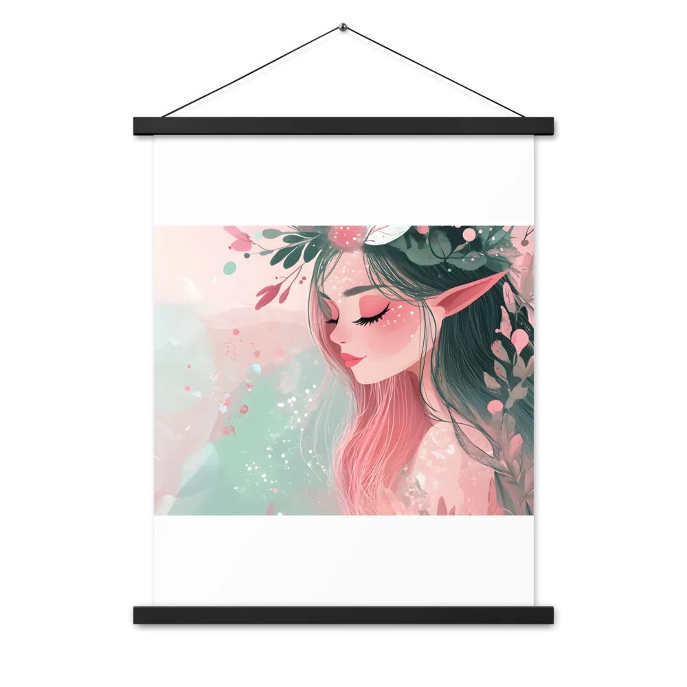Whispers of Nature | Poster With Black Wood Hanger | 18″×24″