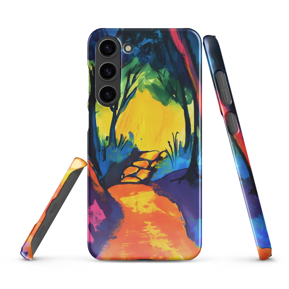 Path Through a Vibrant Forest