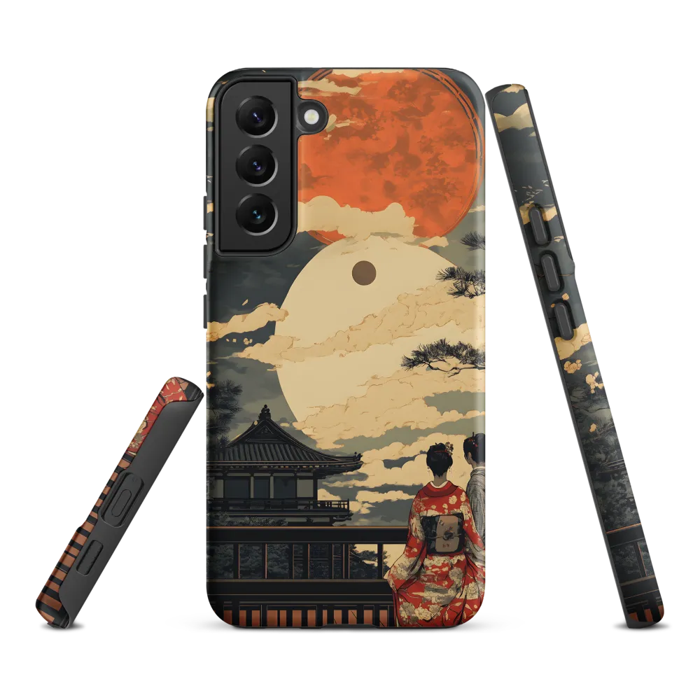 Under the Embrace of the Moon | Phone Case |  S22 Plus | Tough Case | Matte