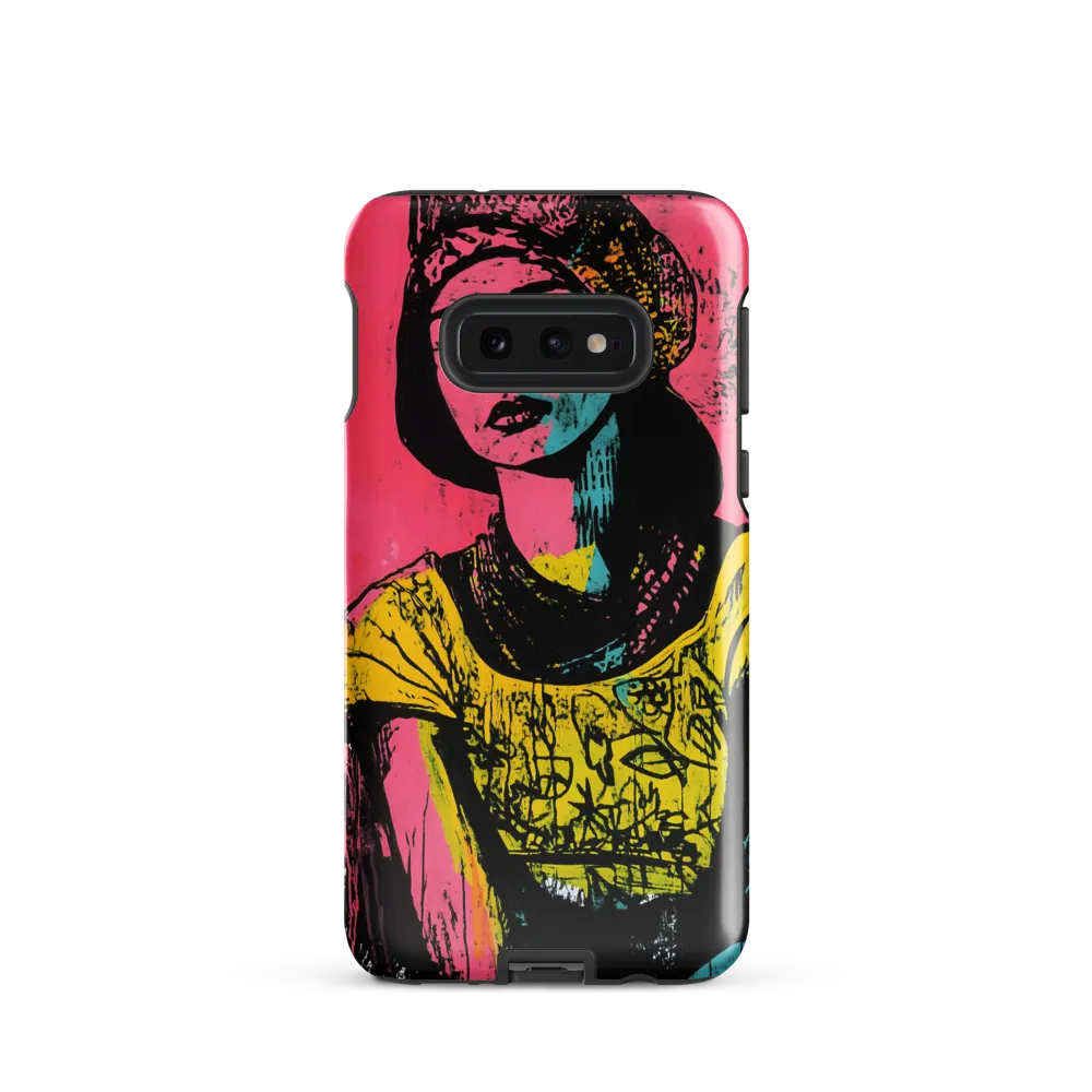 Urban Elegance: A Graffiti Portrait