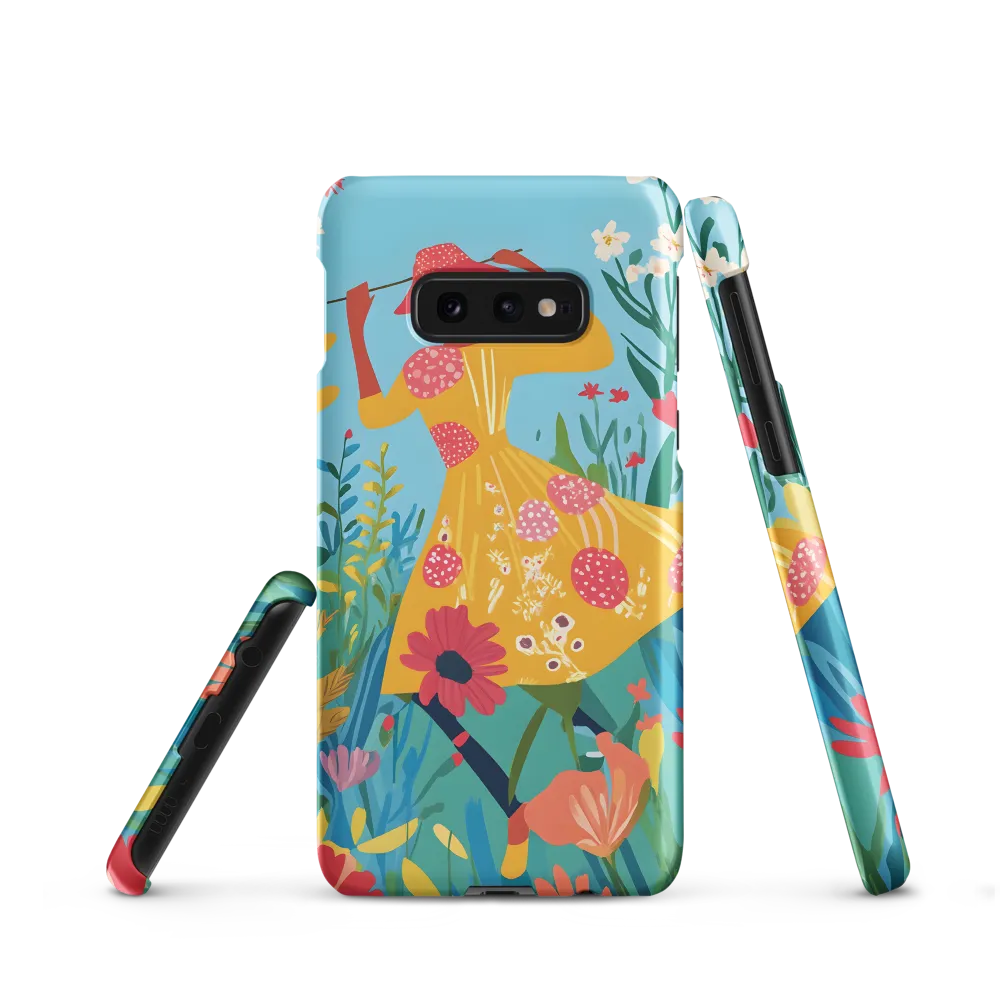 Dancing Among Blossoms | Phone Case |  S10e | Snap Case | Matte