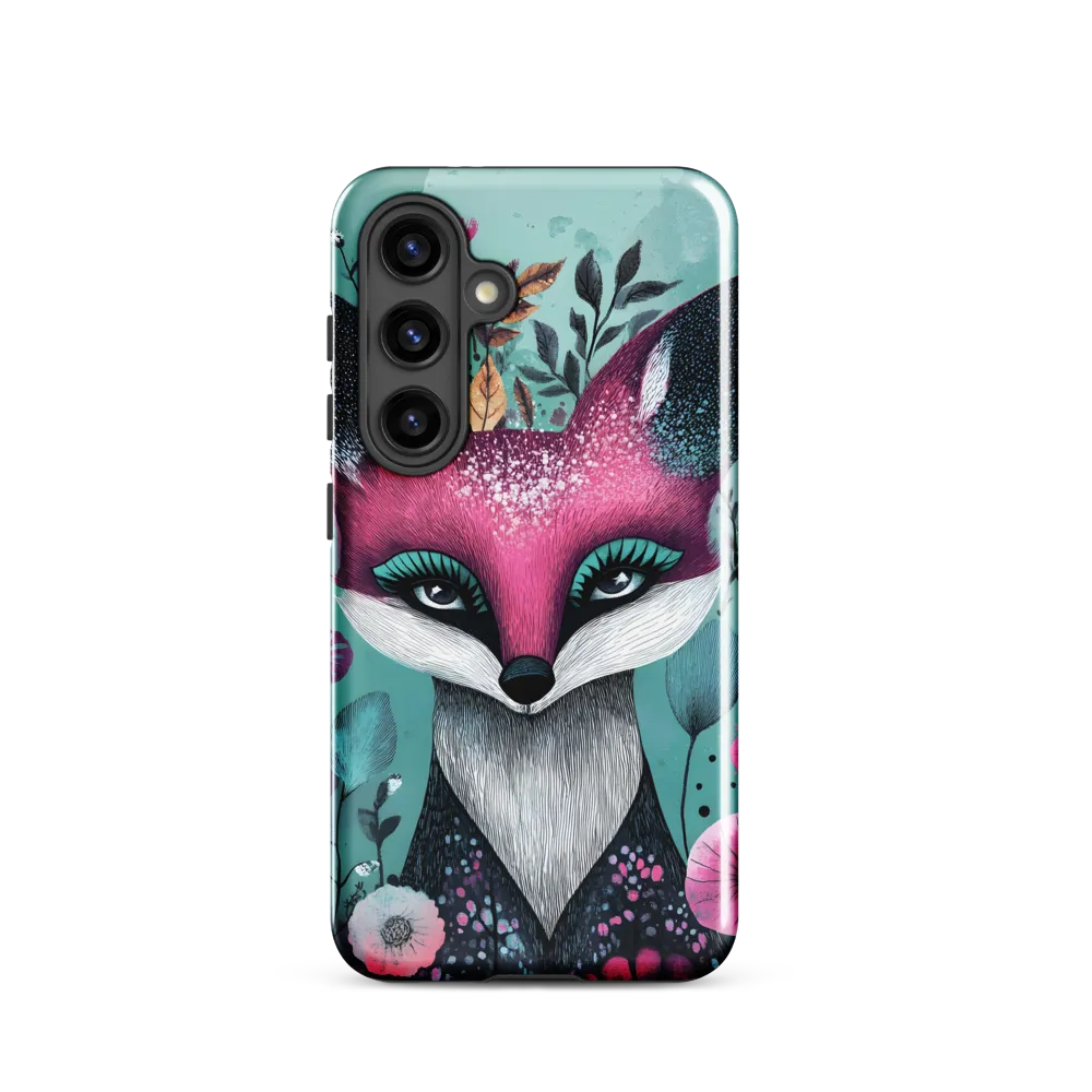 Whimsical Fox Among Blossoms | Phone Case |  S24 | Tough Case | Glossy