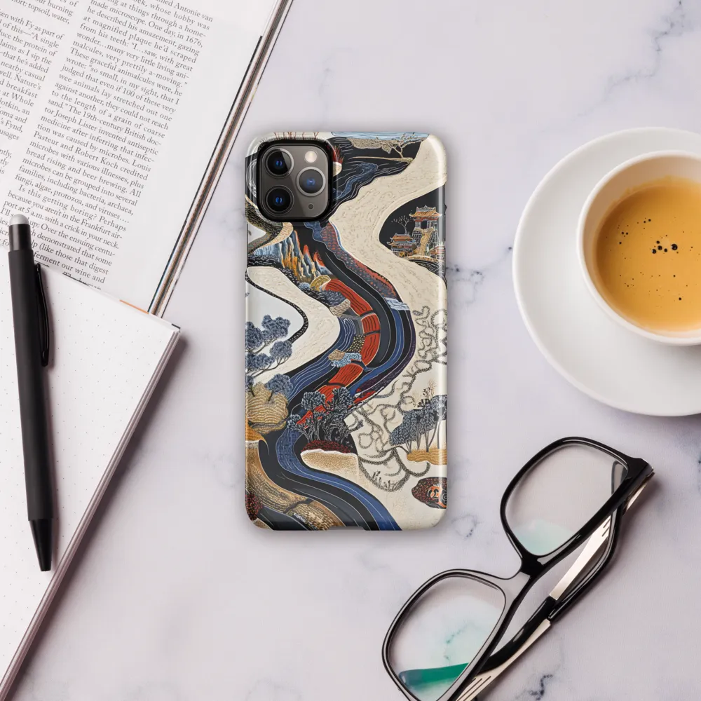 Flow of Tranquility | Phone Case |  11 Pro Max | Snap Case | Glossy