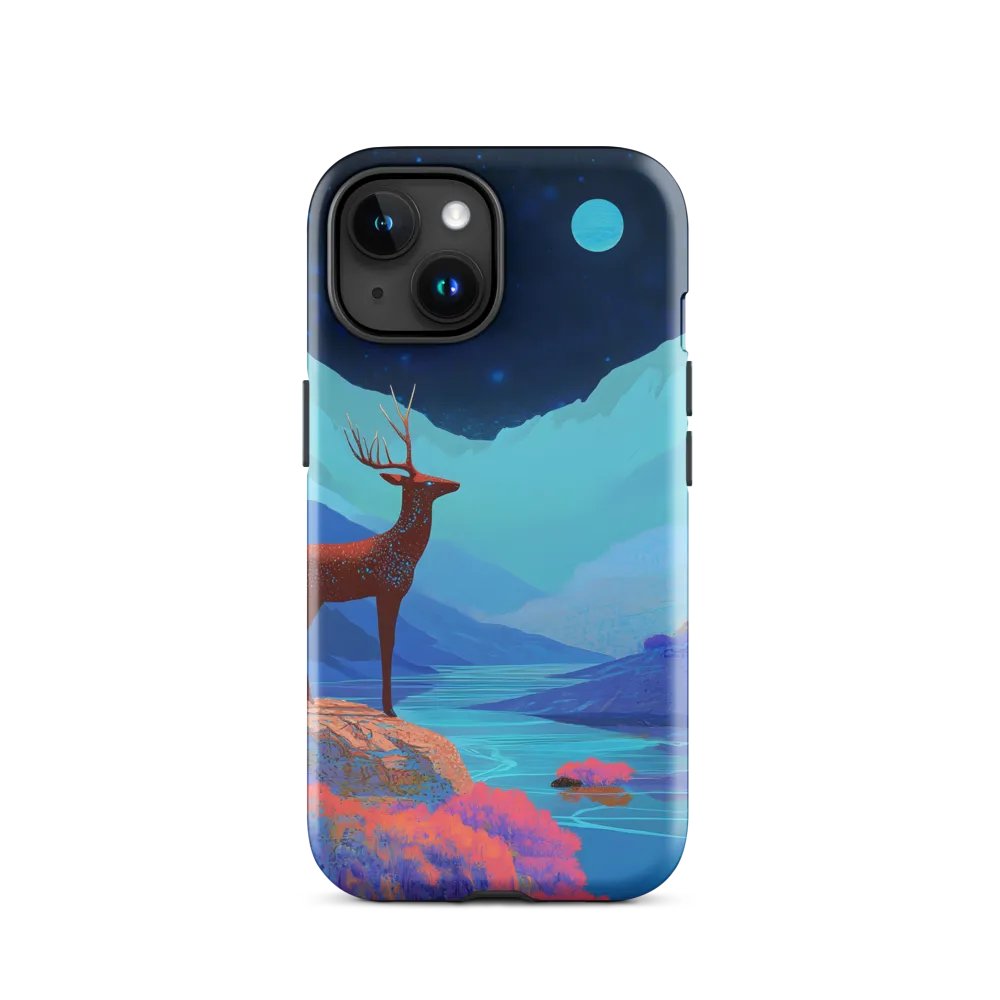 Cosmic Serenity: The Starlit Stag