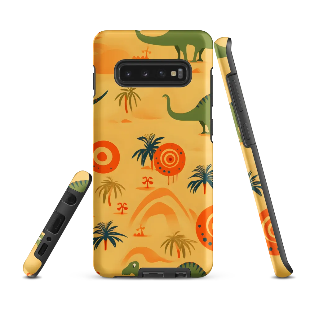 Prehistoric Playtime | Phone Case |  S10 Plus | Tough Case | Matte