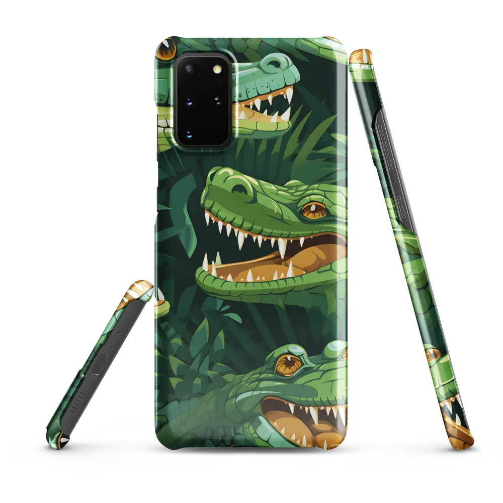 Fierce Crocodilian Medley | Phone Case |  S20 Plus | Snap Case | Glossy