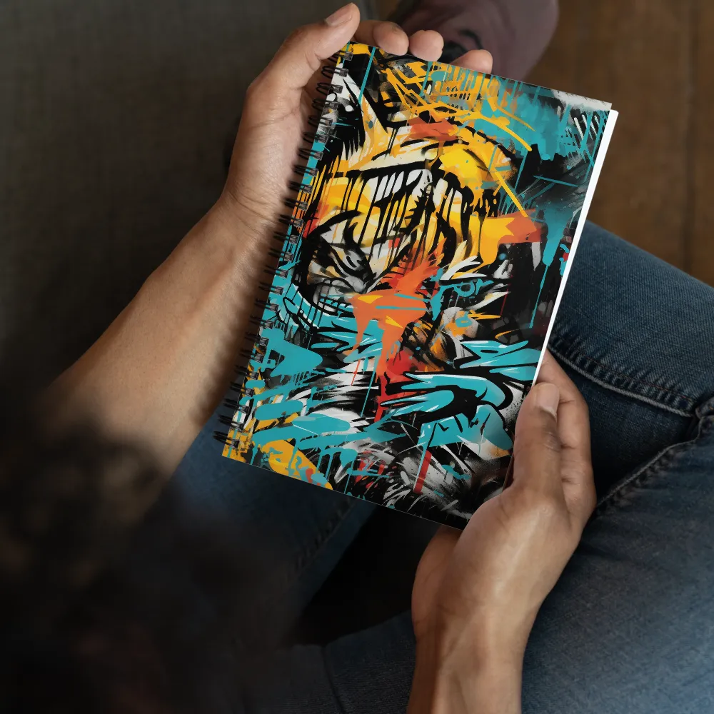 Dynamic Essence of the Tiger | Spiral Notebook