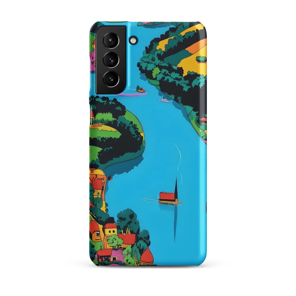 Whimsical River Landscape