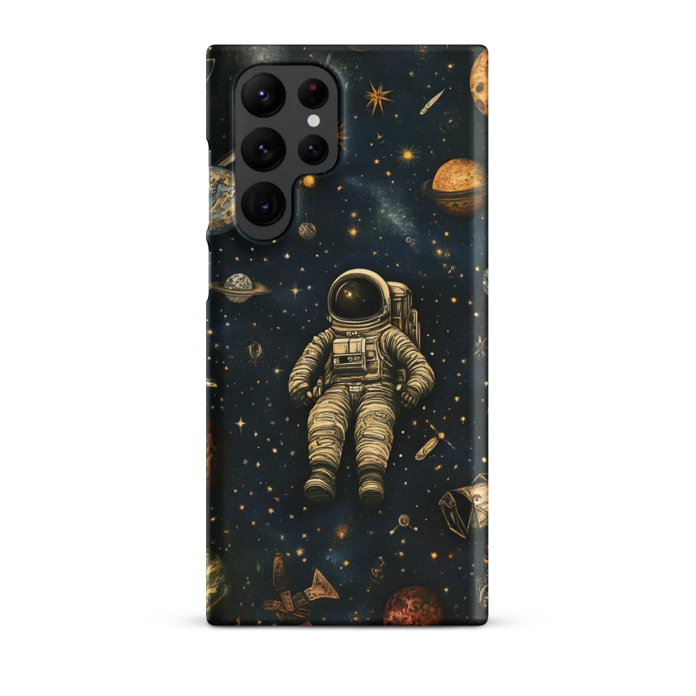 Cosmic Voyage: An Astronaut's Solitude