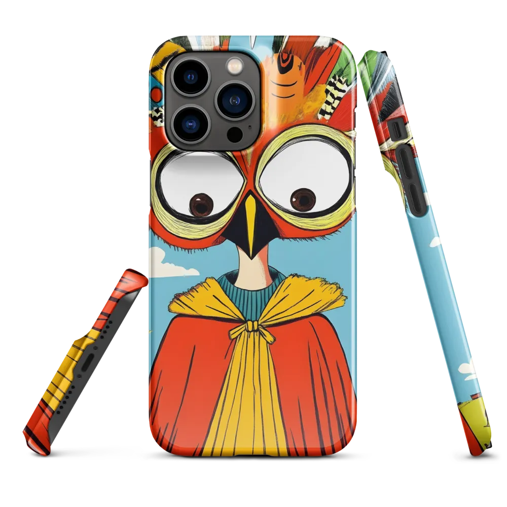 A Whimsical Encounter: The Owl-Human Fusion
