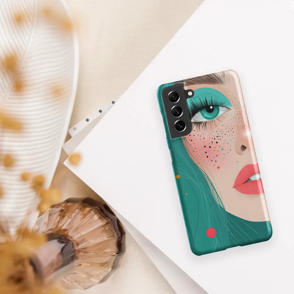 A Playful Portrait: Turquoise Temptation