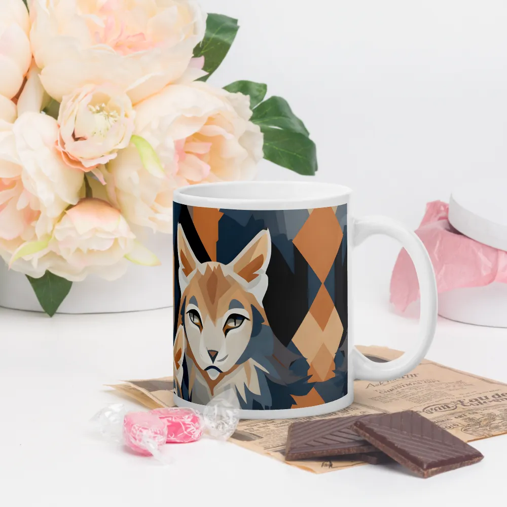 Elegance in Geometry: The Foxes | Mugs | Multiple Sizes & Colors