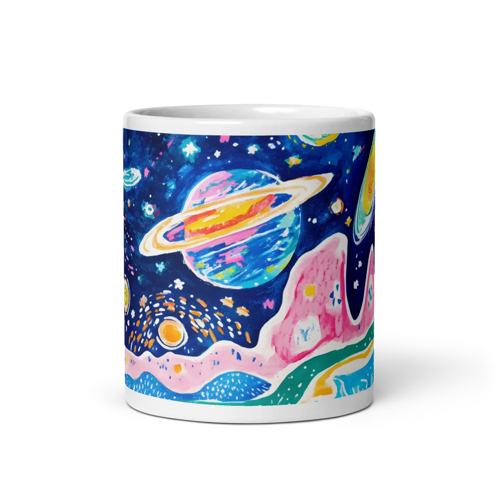 Whimsical Cosmic Landscape | Mugs | Multiple Sizes & Colors