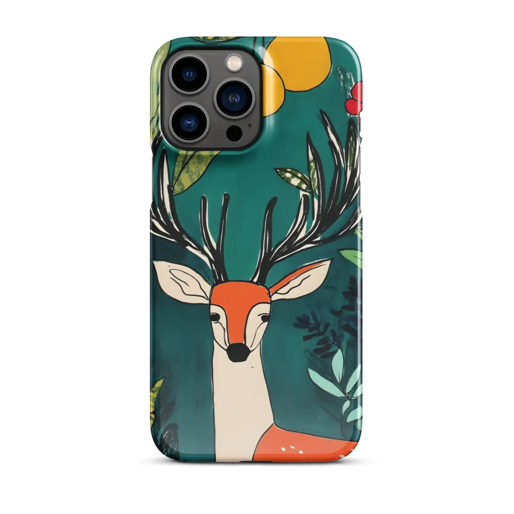 Nature's Embrace: The Majestic Deer | Phone Case |  13 Pro Max | Snap Case | Glossy