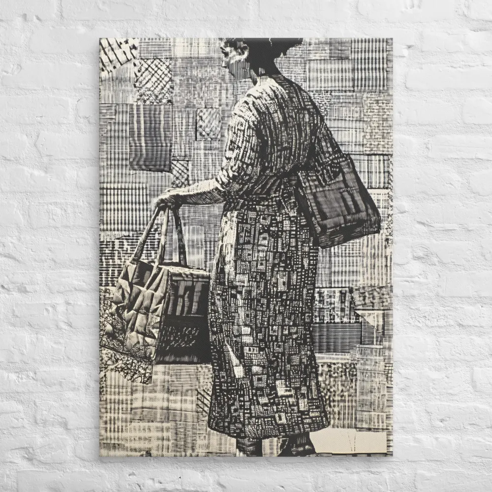 Urban Reflections: A Shopping Narrative | Canvas | 28″×40″