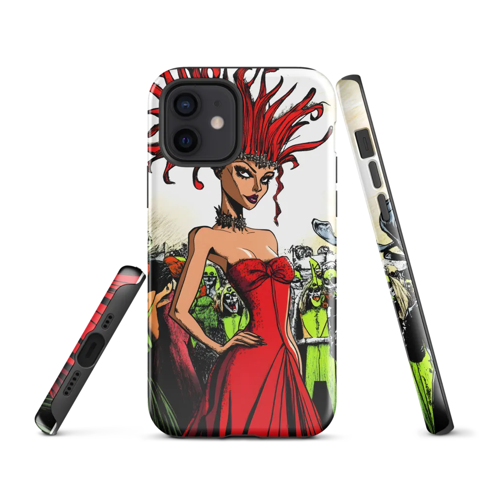 Fiery Elegance: A Fashion Statement