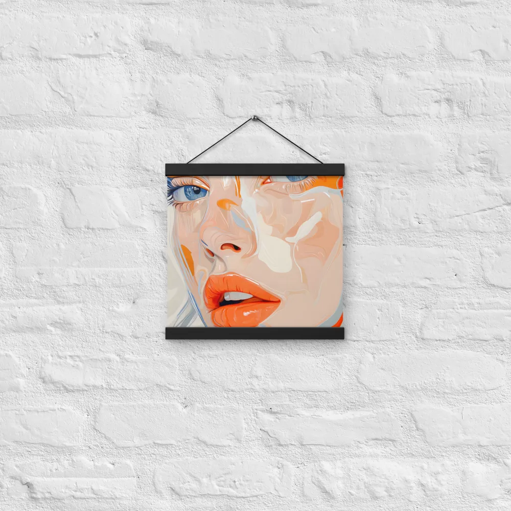 Ethereal Expressions | Poster With Black Wood Hanger | 12″×12″