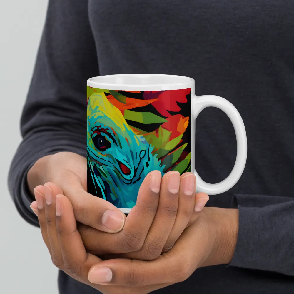 Vibrant Reptilian Harmony | Mugs | Multiple Sizes & Colors