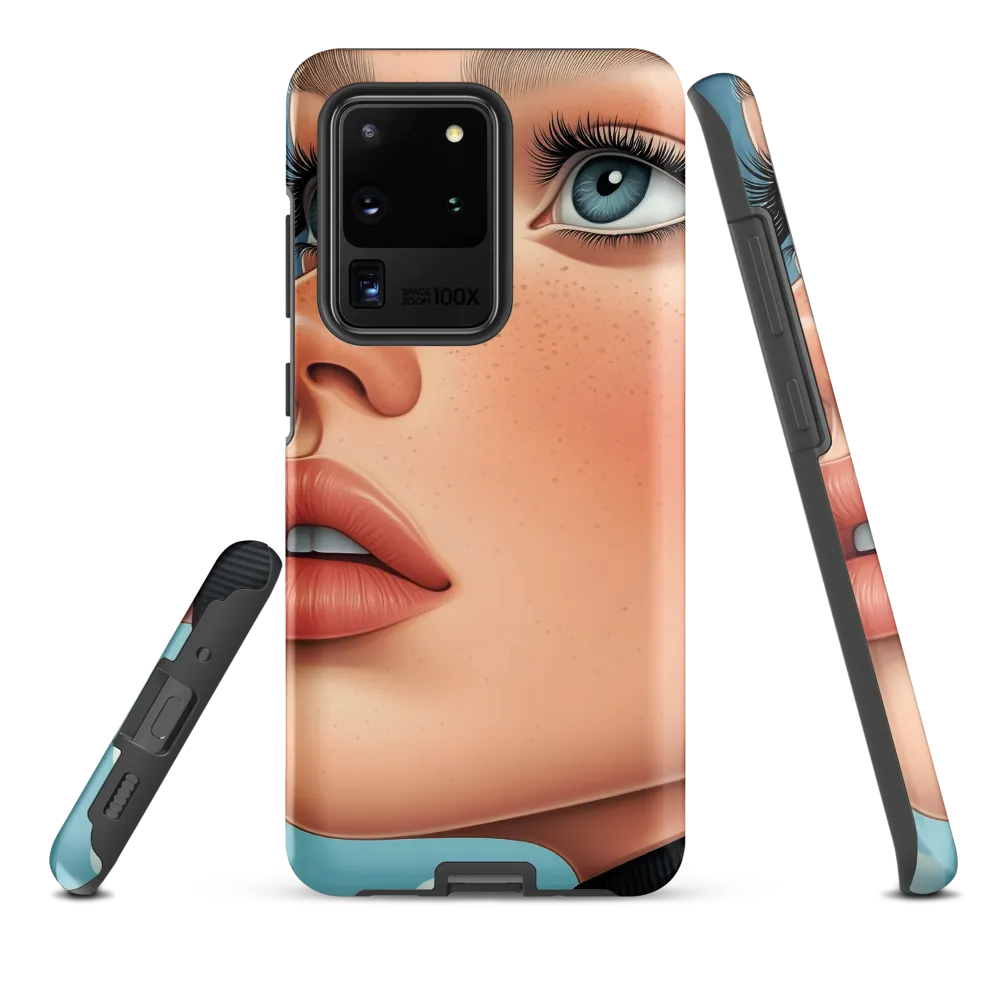 Serenity in Blue | Phone Case |  S20 Ultra | Tough Case | Matte