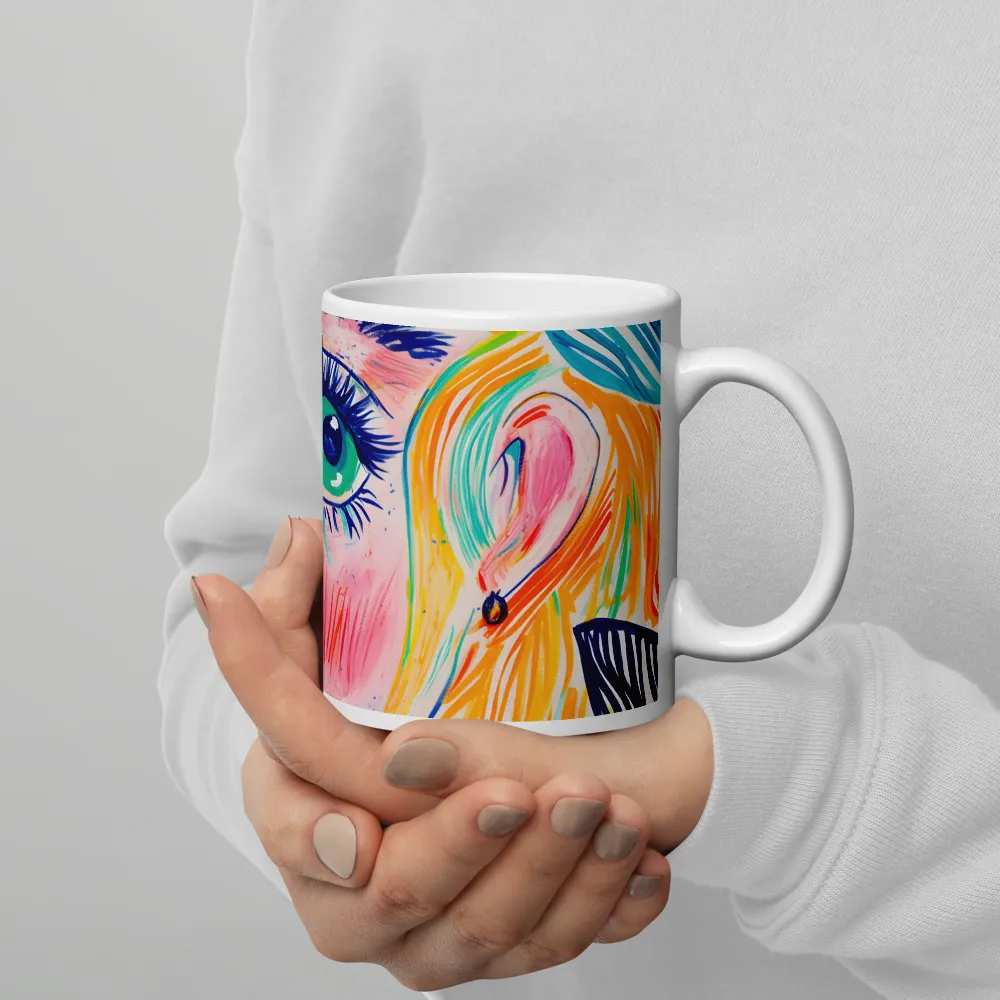 Vibrant Gaze | Mugs | Multiple Sizes & Colors