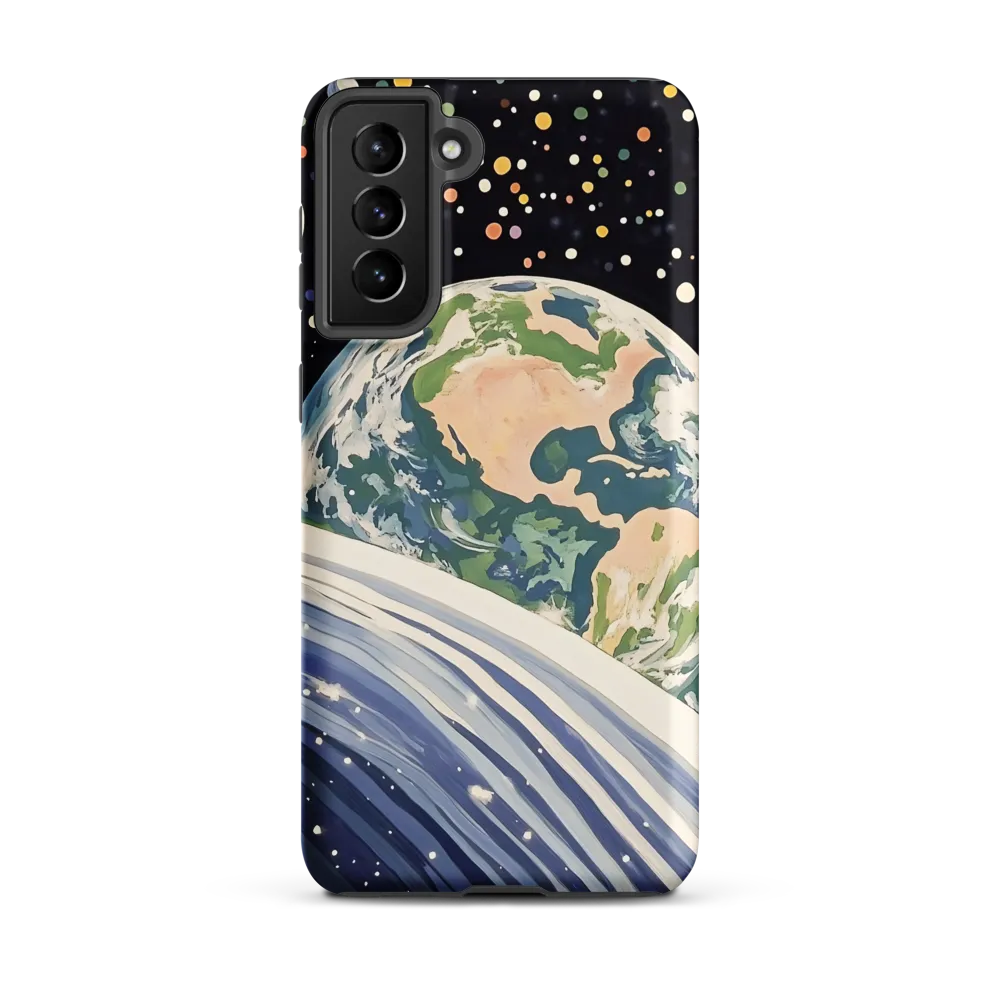 Celestial View: A Surreal Journey Through Space