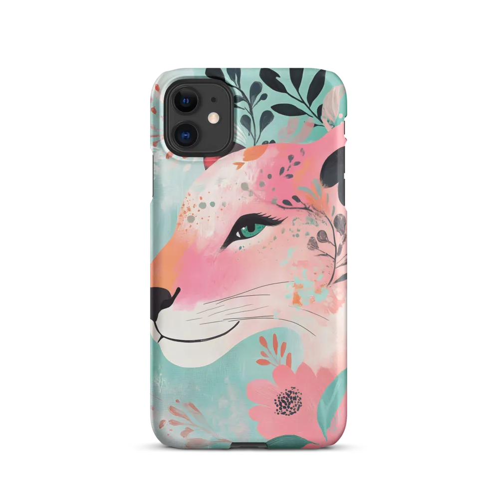 Whimsical Majesty: A Floral Lion