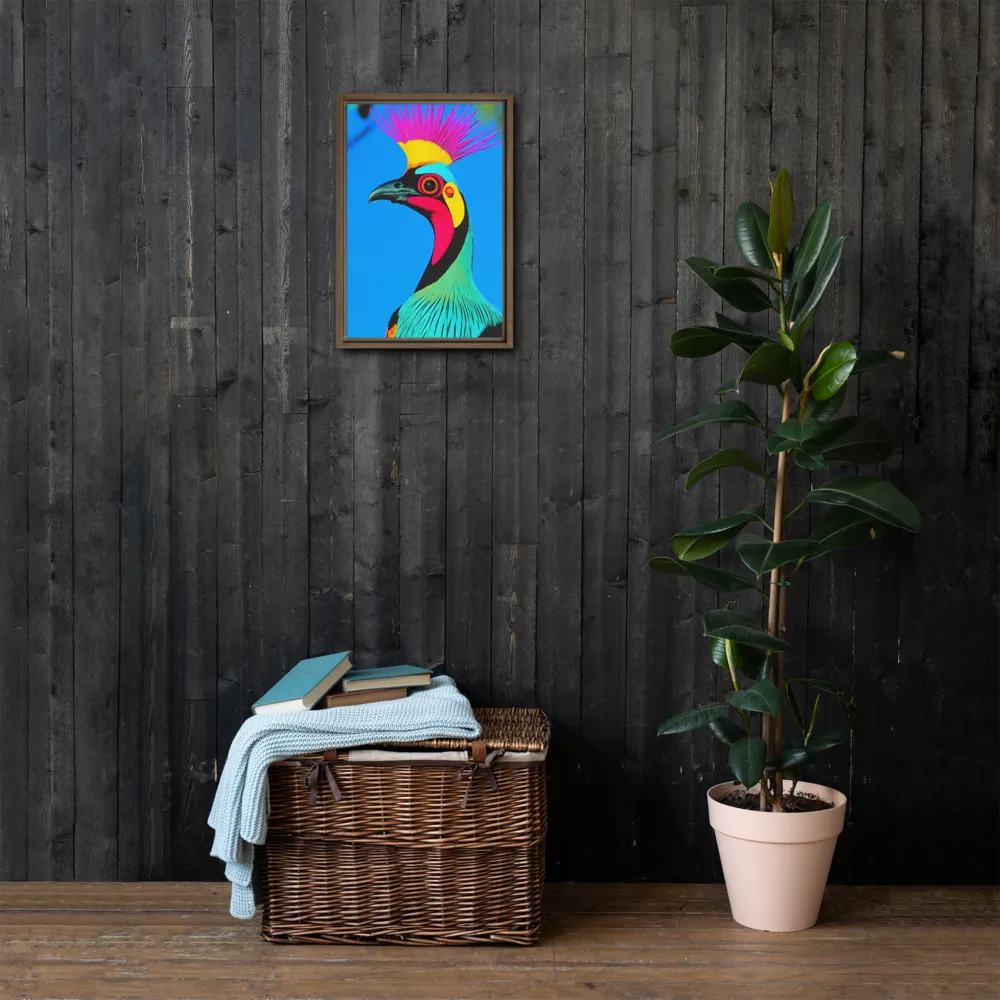 Whimsical Avian Portrait