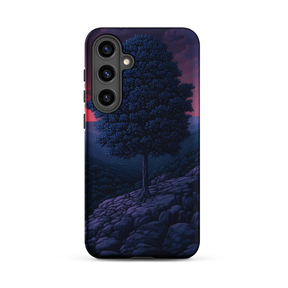 Solitary Sentinel: A Tree at Dusk