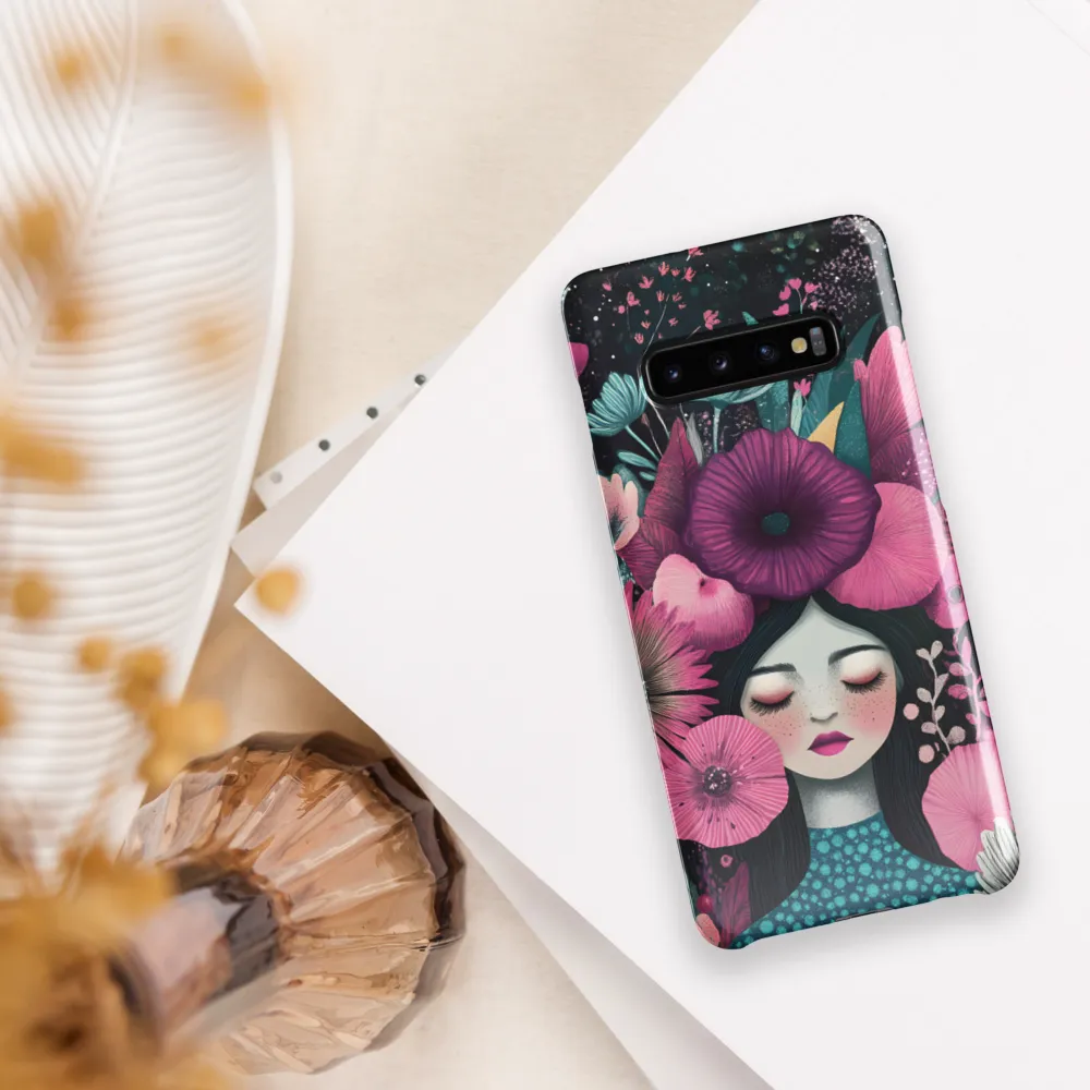 Blooming Serenity | Phone Case |  S10 Plus | Snap Case | Glossy