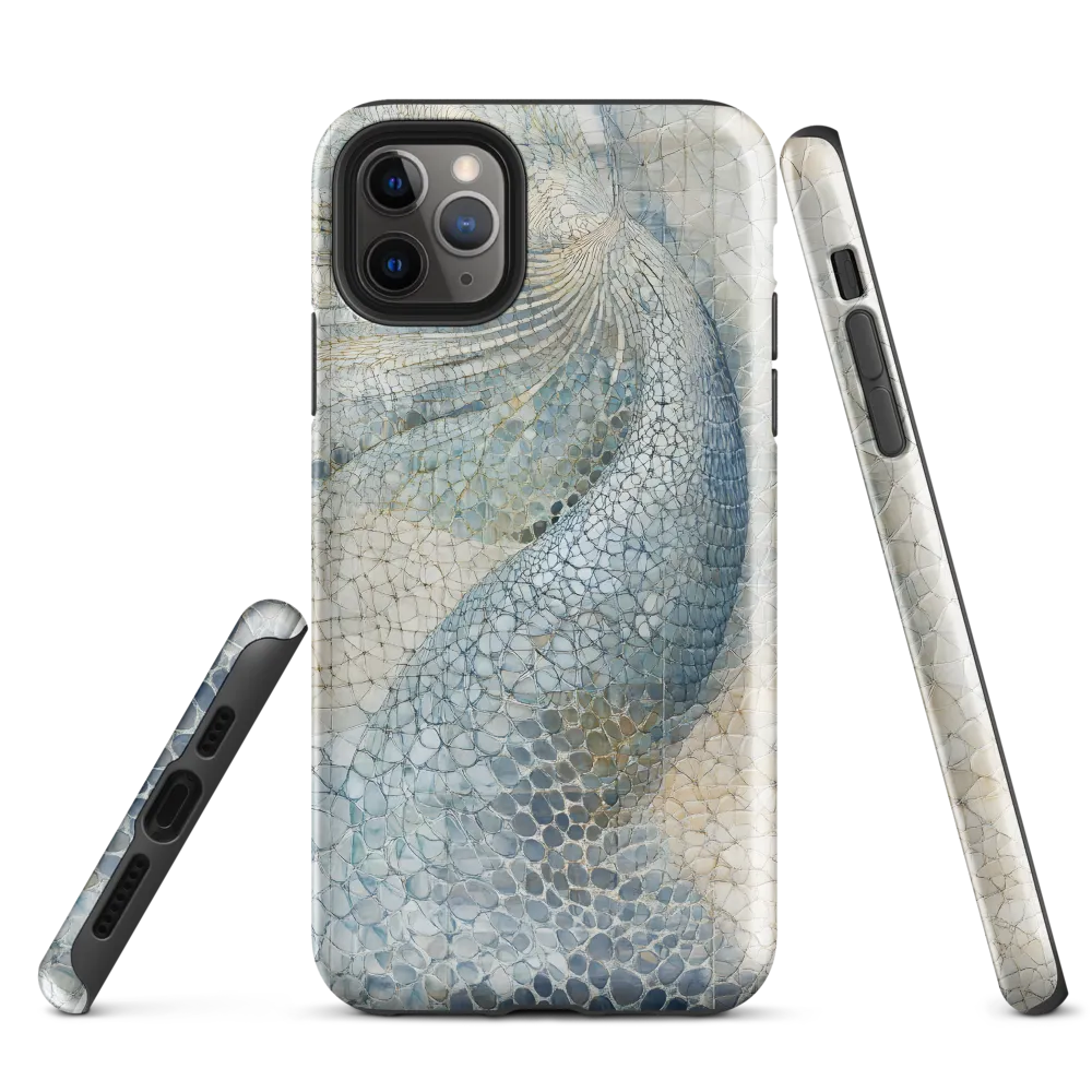 Fluid Geometry: A Dance of Patterns | Phone Case |  11 Pro Max | Tough Case | Glossy