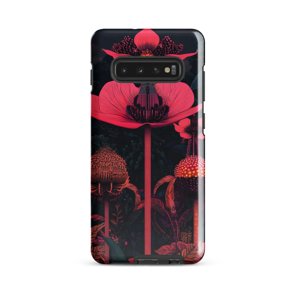 Mystical Flora in Surreal Bloom | Phone Case |  S10 Plus | Tough Case | Glossy