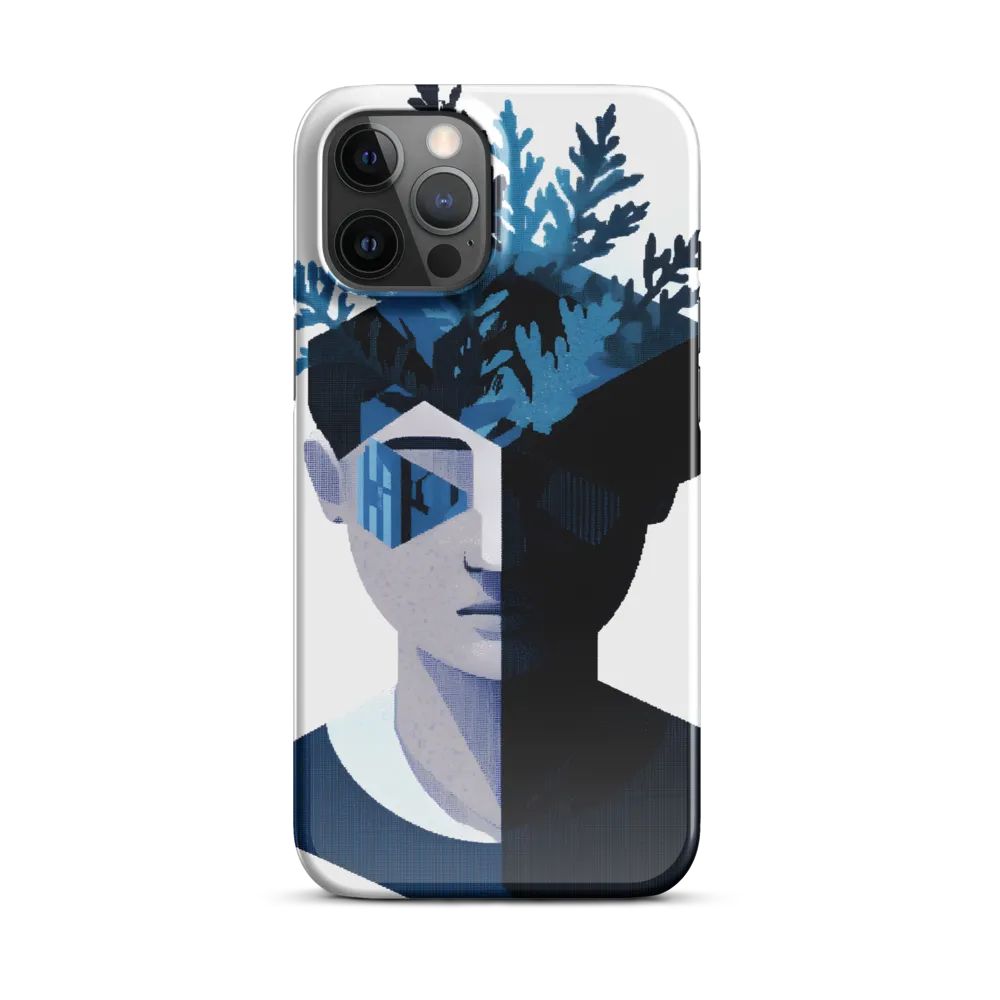 Nature's Reflection in a Surreal Portrait
