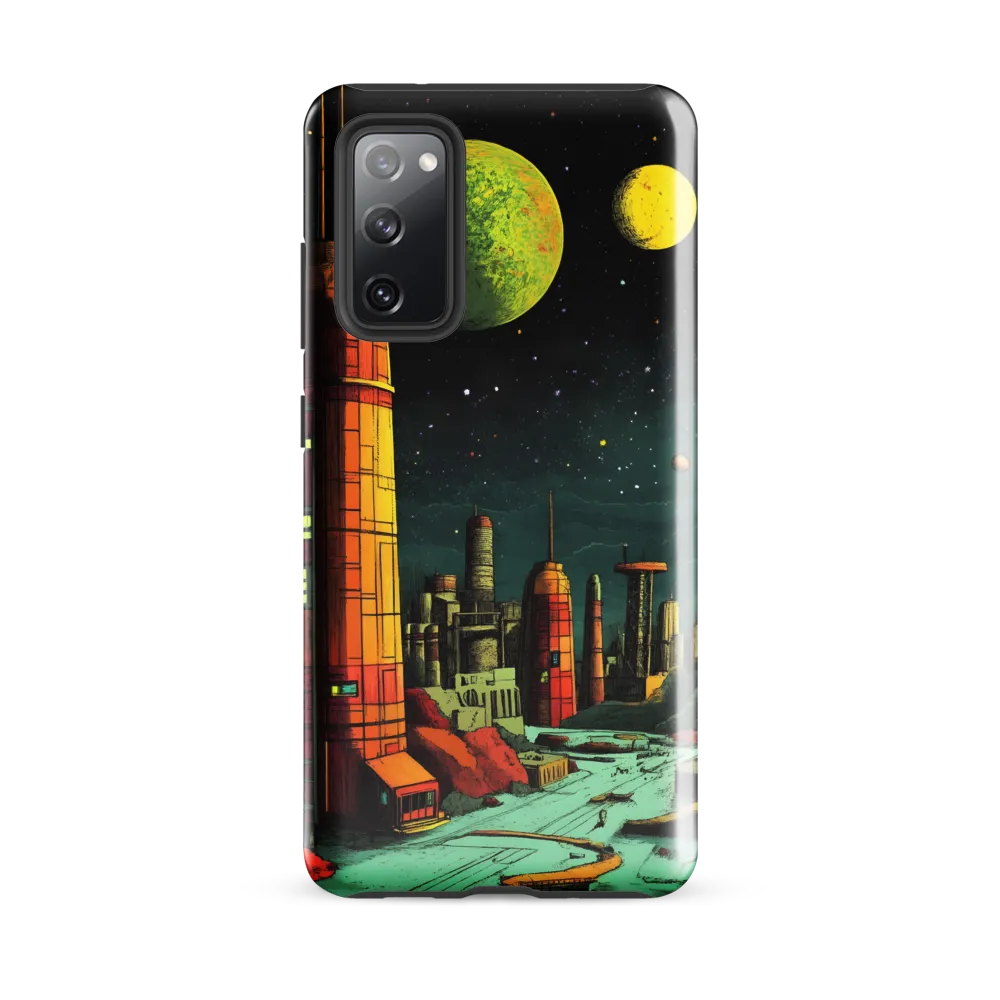 Cosmic Cityscape | Phone Case |  S20 FE | Tough Case | Glossy
