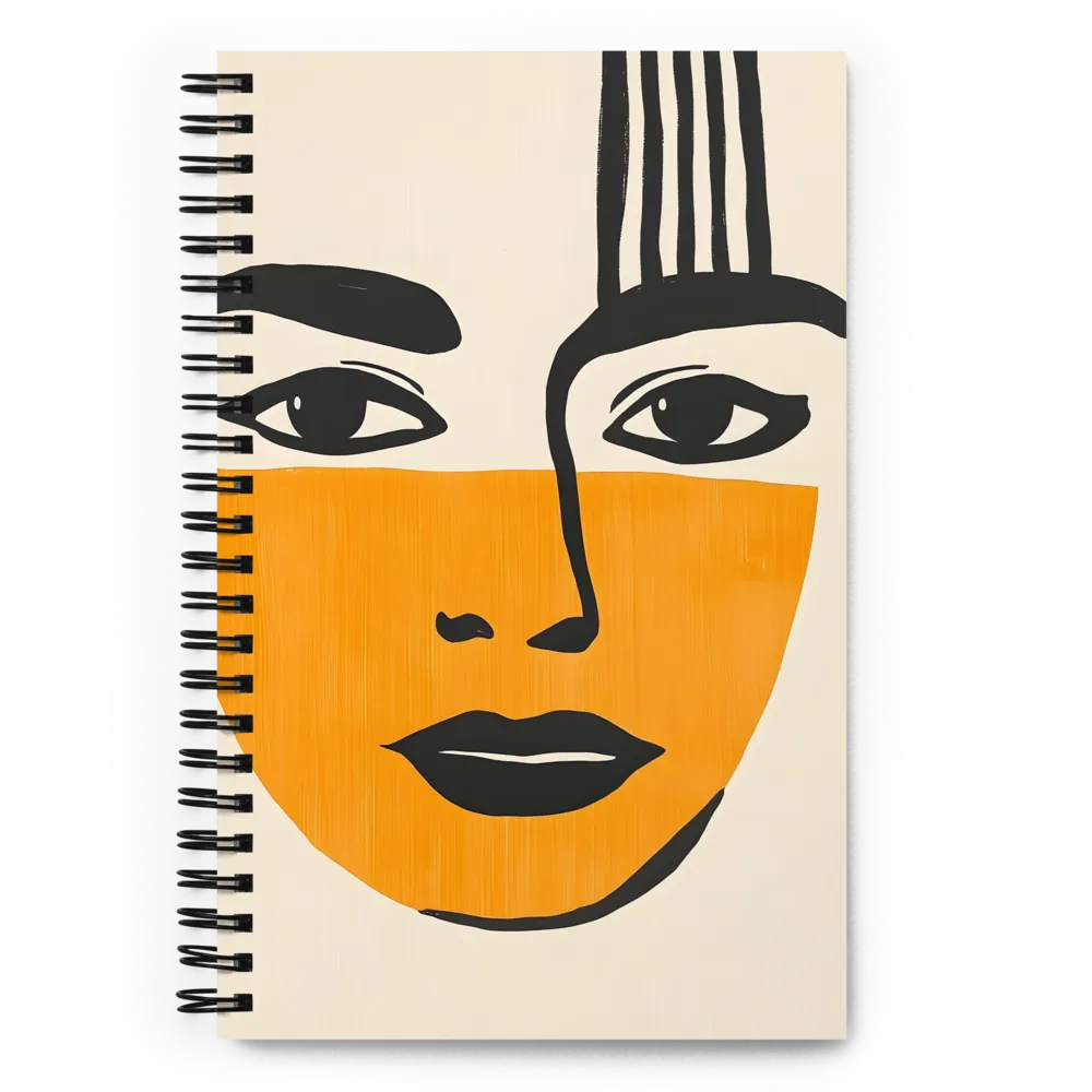 Faces of Minimalism | Spiral Notebook